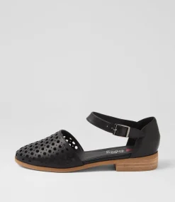 Women I LOVE BILLY Flats-Quotes Black Flat Shoes