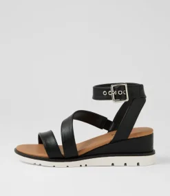 Women I LOVE BILLY Heels|Sandals-Ranan Black Sandals