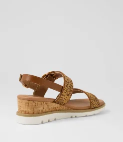 Women I LOVE BILLY Heels|Sandals-Ranchino Cheetah Microsuede Sandals