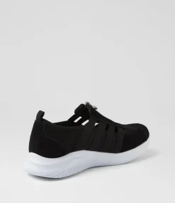 Women I LOVE BILLY Sneakers-Ratcliffy Black Suede Mesh Sneakers