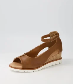 Women I LOVE BILLY Wedges|Heels-Reney Tan Sandals