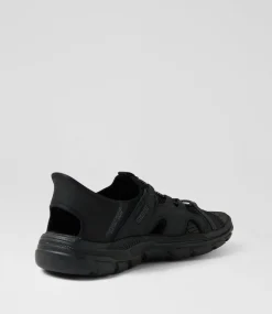 SKECHERS Casuals|Sandals-Revolted Black Sandals