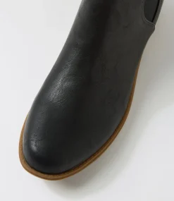 Women I LOVE BILLY Boots-Ricola Black Ankle Boots