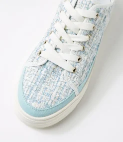 Women I LOVE BILLY Sneakers-Ringa Pale Blue Tweed Sneakers
