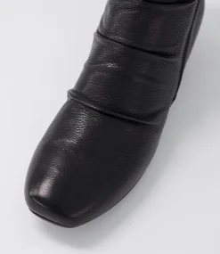 Women SUPERSOFT Boots|Comfort-Romans Black Leather Ankle Boots