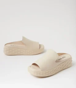 Women TOP END Sandals-Rosabel Milk Leather Sandals