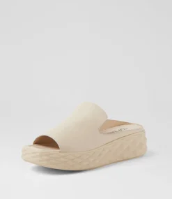 Women TOP END Sandals-Rosabel Milk Leather Sandals