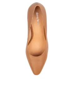 Women DIANA FERRARI Heels-SABENA TAN-NAT HEEL LTHR