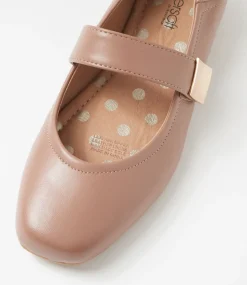 Women SUPERSOFT Comfort|Flats-Saigon Nut Leather Flat Shoes