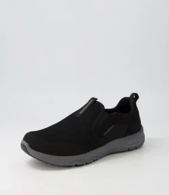 COLORADO Sneakers|Casuals-Saka Black Grey Mesh Sneakers