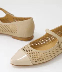 Women TOP END Flats-Sandor Cafe Patent Leather Ballet Flats