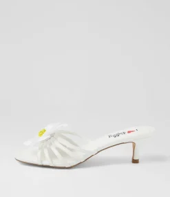 Women I LOVE BILLY Heels|Sandals-Sanikah White Sandals