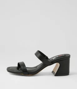 Women I LOVE BILLY Heels|Sandals-Sashay Black Sandals