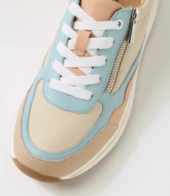 Women SUPERSOFT Comfort|Sneakers-Sashing Light Grey Almond Multi Sneakers