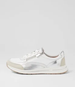 Women SUPERSOFT Comfort|Sneakers-Sashing Off White Multi Sneakers