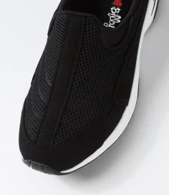 Women I LOVE BILLY Sneakers-Savoca Black Fabric Sneakers