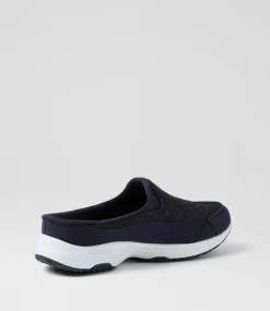 Women I LOVE BILLY Sneakers-Savoca Navy White Fabric Sneakers