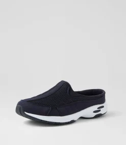 Women I LOVE BILLY Sneakers-Savoca Navy White Fabric Sneakers