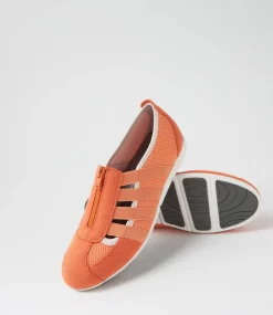 Women SUPERSOFT Comfort|Sneakers-Scottie Light Coral Cream Lining Fabric Sneakers