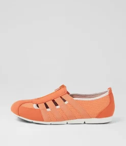 Women SUPERSOFT Comfort|Sneakers-Scottie Light Coral Cream Lining Fabric Sneakers