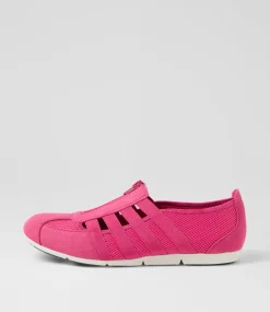 Women SUPERSOFT Comfort|Sneakers-Scottie Pink Mesh Sneakers