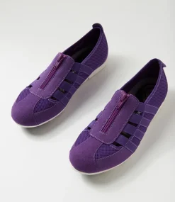 Women SUPERSOFT Comfort|Sneakers-Scottie Purple Mesh Sneakers