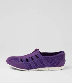 Women SUPERSOFT Comfort|Sneakers-Scottie Purple Mesh Sneakers