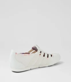 Women SUPERSOFT Comfort|Sneakers-Scottie White Pansy Lining Fabric Sneakers