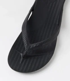 Women COLORADO Comfort|Flats-Scuba S Black Eva Thongs