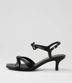 Women I LOVE BILLY Heels|Sandals-Scullie Black Sandals