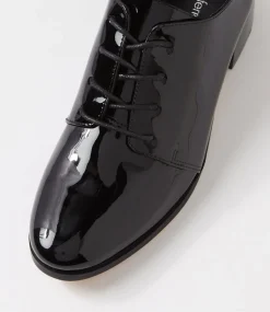 Women DIANA FERRARI Heels-Serfina Black Patent Leather Heels