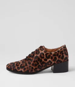 Women DIANA FERRARI Heels-Serfina Leopard Pony Heels
