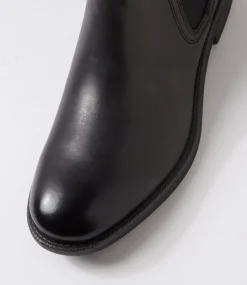 WINDSOR SMITH Boots|Casuals-Sergio Black Tumbled Leather Chelsea Boots