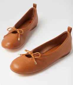 Women I LOVE BILLY Flats-Sesiko Tan Flat Shoes