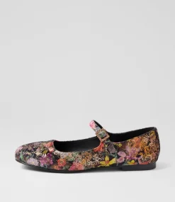 Women I LOVE BILLY Flats-Shali Majestic Velvet Flat Shoes