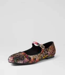 Women I LOVE BILLY Flats-Shali Majestic Velvet Flat Shoes