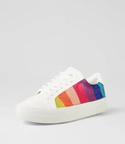 Women I LOVE BILLY Sneakers-SHINA IL WHITE BRIGHT SMOOTH JEWELS