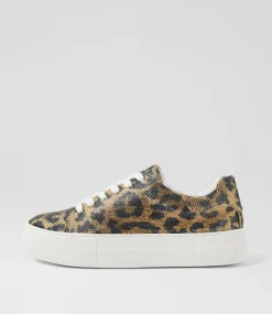 Women I LOVE BILLY Sneakers-Shinee Leopard Jewels Sneakers