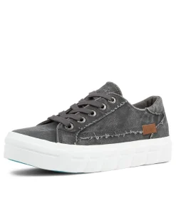 Women BLOWFISH Sneakers-Sidekick Graphite Canvas Sneakers