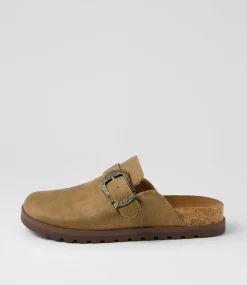 Women BLOWFISH Flats-Sienna Tan Microsuede Flat Shoes
