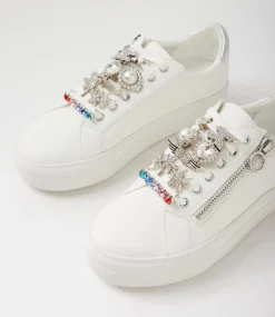 Women I LOVE BILLY Sneakers-Sinder White Silver Multi Sneakers