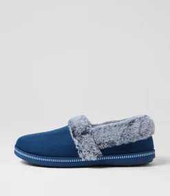 Women I LOVE BILLY Flats-Slipon Blue Multi Flat Shoes