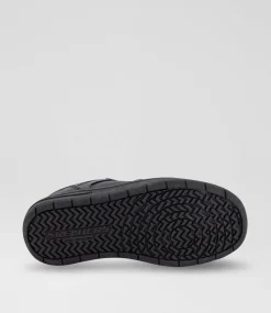 SKECHERS Sport School Shoes|Junior School Shoes-Smooth Street Genzo Junior Black Fabric Sneakers
