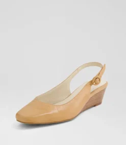 Women SUPERSOFT Comfort|Heels-Special Dark Tan Leather Heels