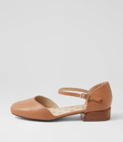 Women SUPERSOFT Comfort|Flats-Suan Camel Leather Flat Shoes