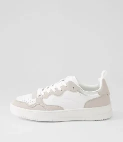 Women I LOVE BILLY Sneakers-Sublime Grey White Silver Microsuede Sneakers