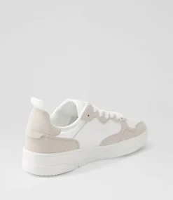Women I LOVE BILLY Sneakers-Sublime Grey White Silver Microsuede Sneakers
