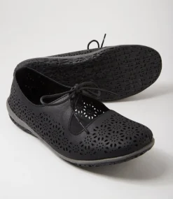 Women I LOVE BILLY Flats-Sullie Black Flat Shoes
