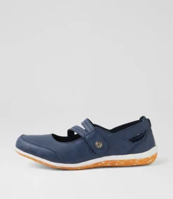 Women I LOVE BILLY Flats-Sultor Navy Flat Shoes