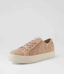 Women BLOWFISH Sneakers-Supersmile 2 Ballerina Blush Fabric Sneakers